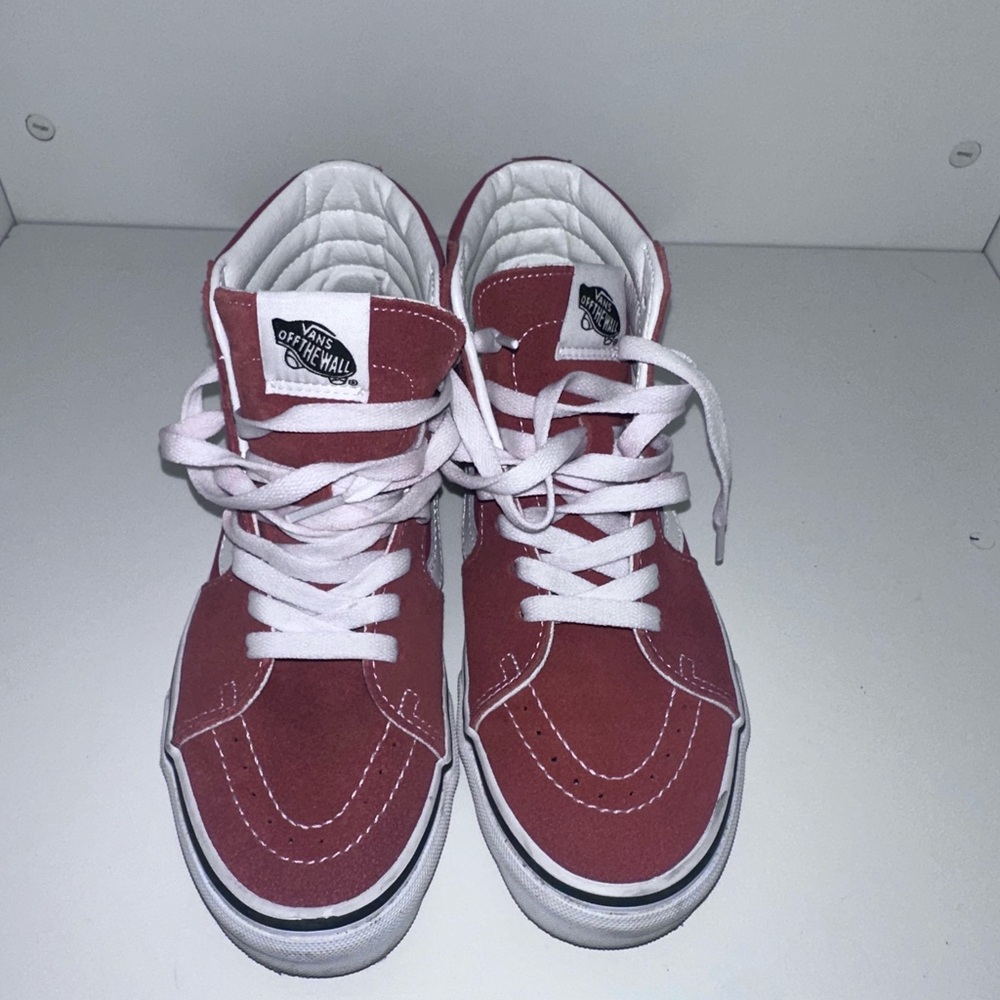 Vans Kids High-Top Sneakers - Red
